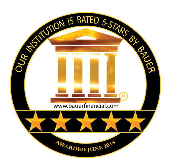 Bauer Financial 5 Star Rating June 2018